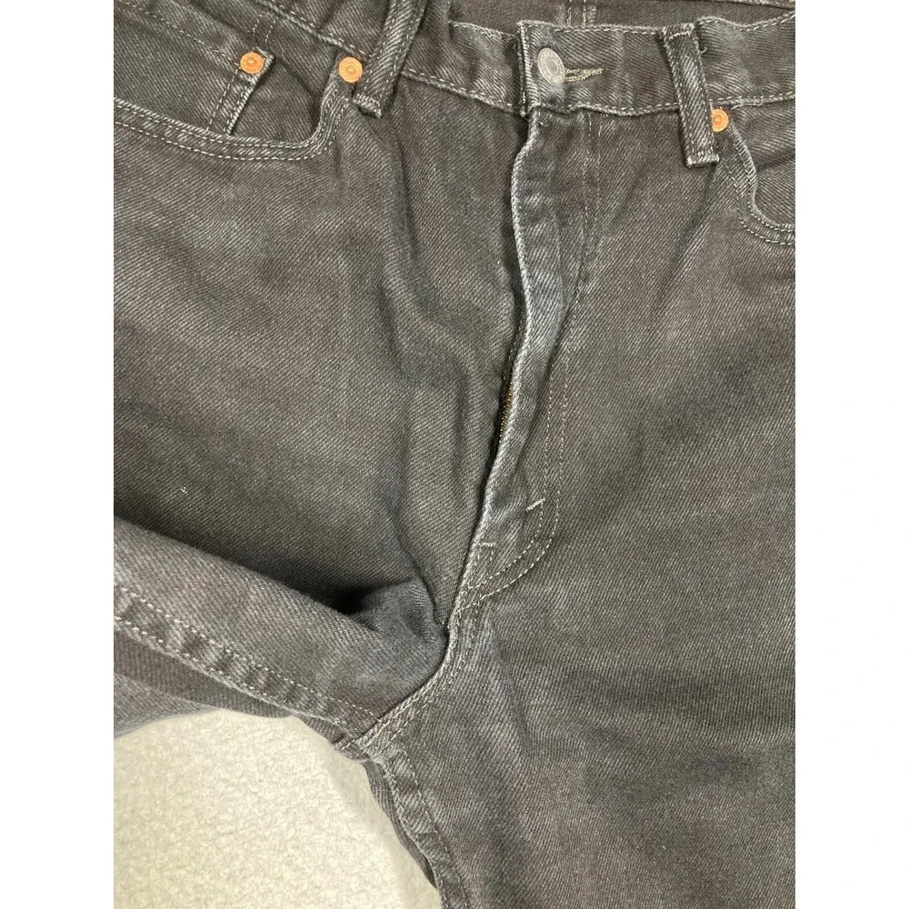 Levis Jeans Mens 38x32 Black 550  Straight American Cowboy Rodeo Western Denim‎